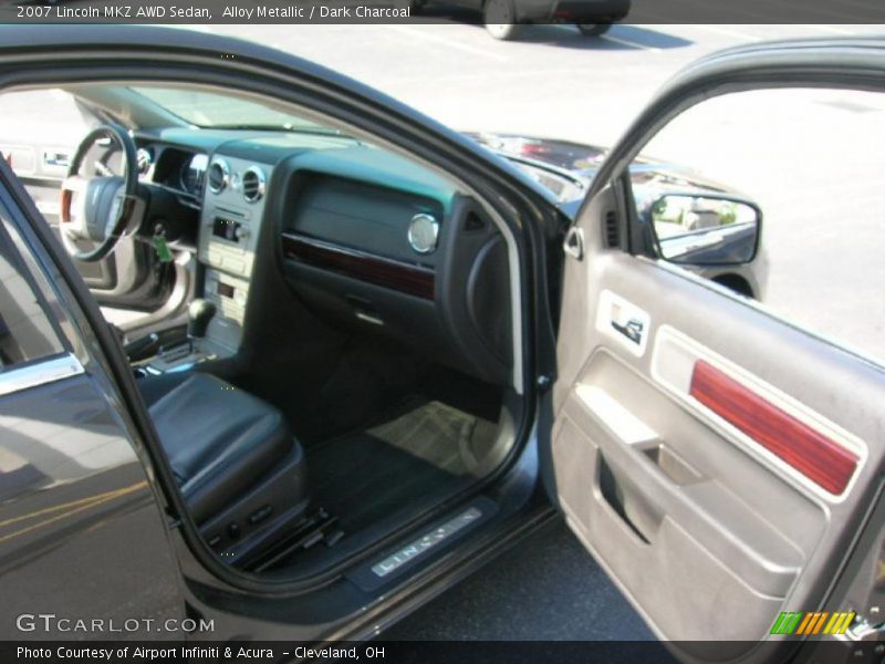 Alloy Metallic / Dark Charcoal 2007 Lincoln MKZ AWD Sedan