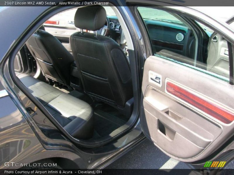 Alloy Metallic / Dark Charcoal 2007 Lincoln MKZ AWD Sedan