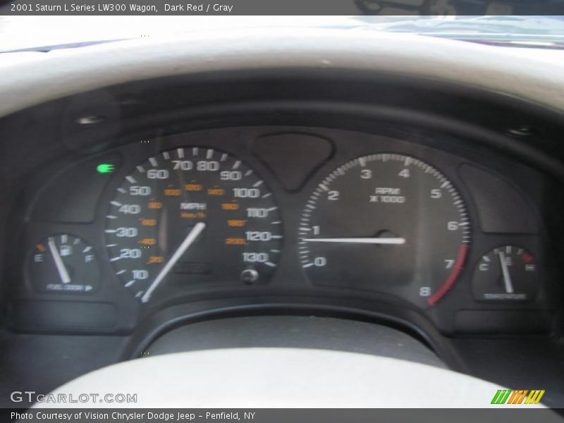 Dark Red / Gray 2001 Saturn L Series LW300 Wagon