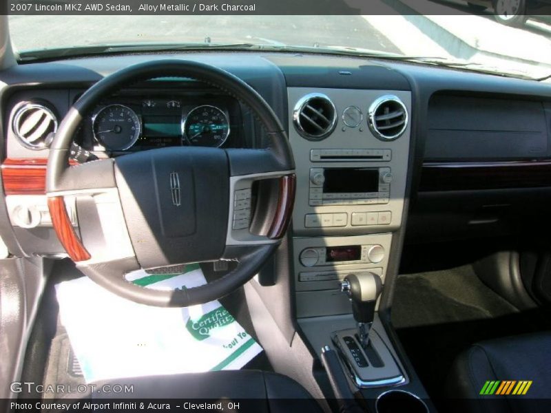 Alloy Metallic / Dark Charcoal 2007 Lincoln MKZ AWD Sedan