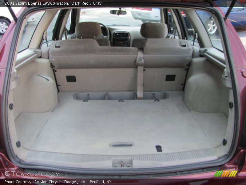 Dark Red / Gray 2001 Saturn L Series LW300 Wagon