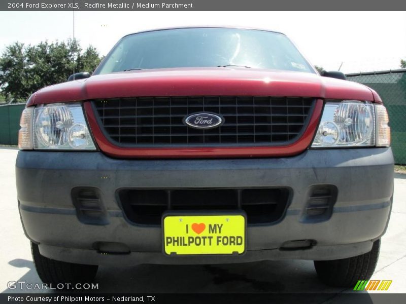 Redfire Metallic / Medium Parchment 2004 Ford Explorer XLS