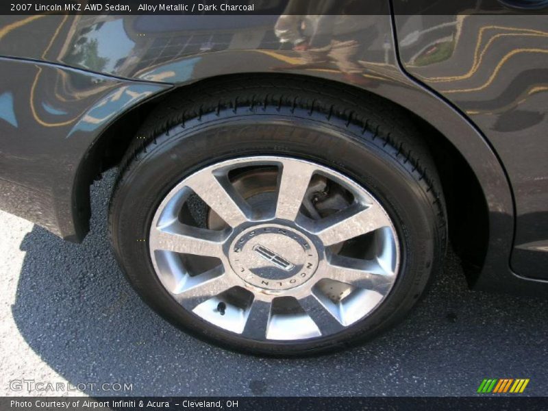 Alloy Metallic / Dark Charcoal 2007 Lincoln MKZ AWD Sedan