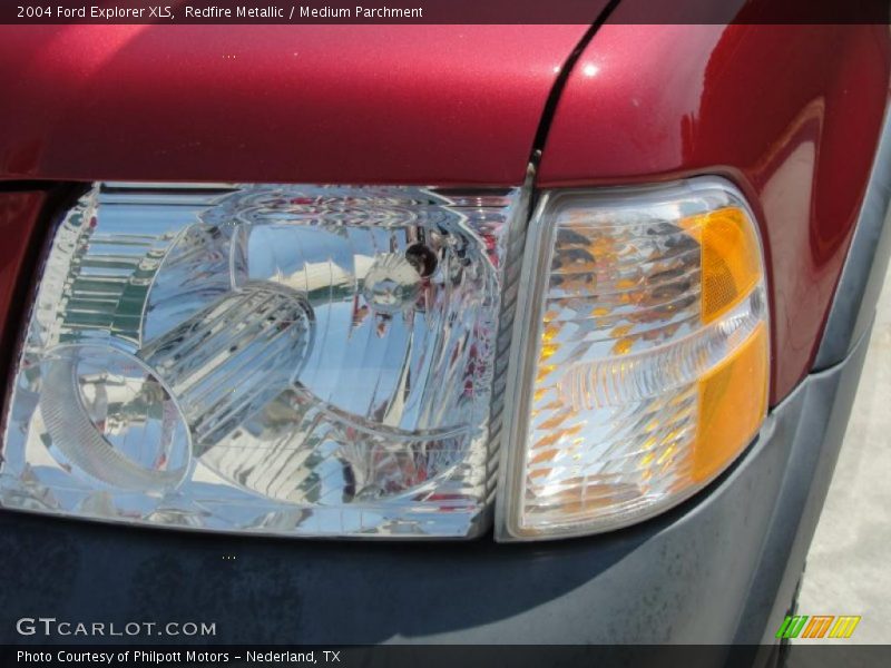 Redfire Metallic / Medium Parchment 2004 Ford Explorer XLS