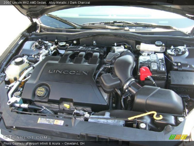 Alloy Metallic / Dark Charcoal 2007 Lincoln MKZ AWD Sedan