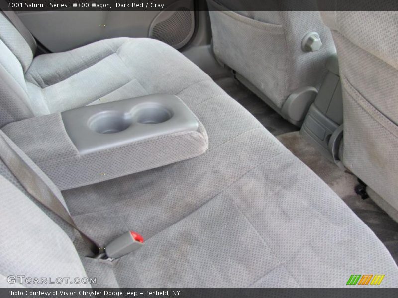 Dark Red / Gray 2001 Saturn L Series LW300 Wagon