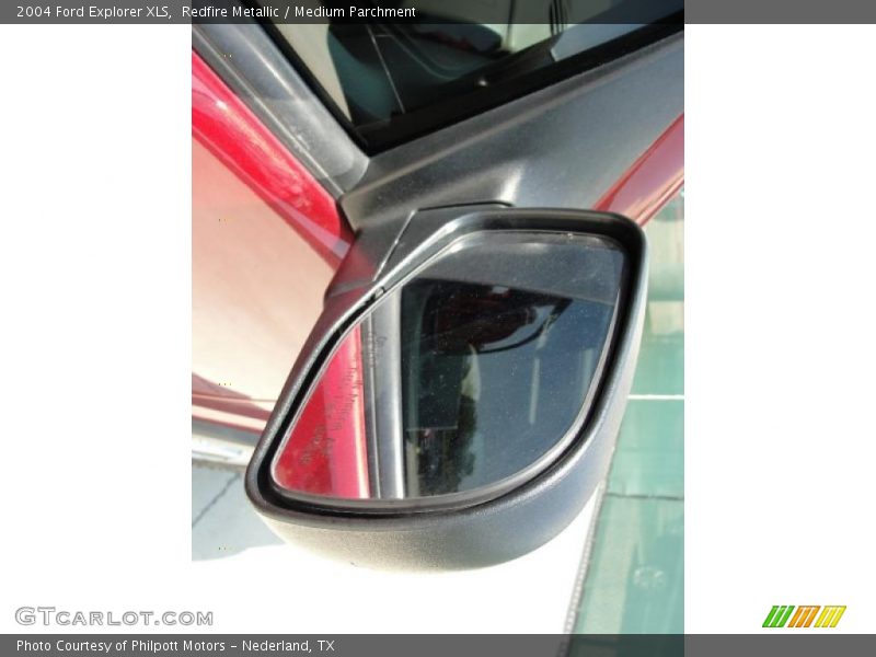 Redfire Metallic / Medium Parchment 2004 Ford Explorer XLS
