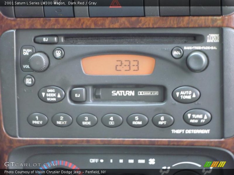 Dark Red / Gray 2001 Saturn L Series LW300 Wagon