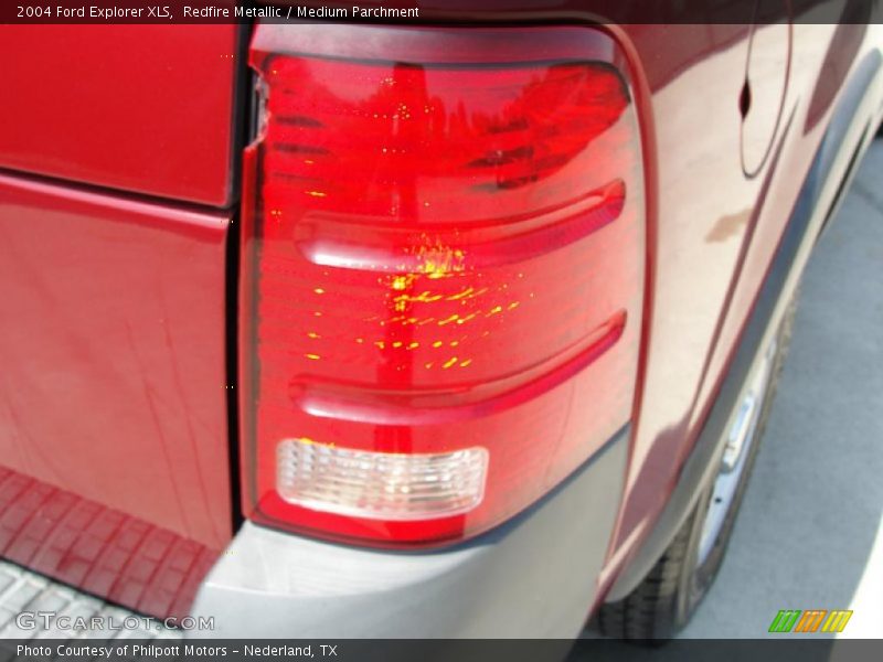 Redfire Metallic / Medium Parchment 2004 Ford Explorer XLS