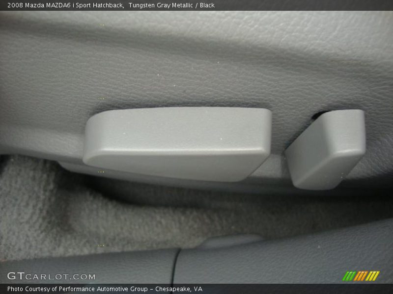 Tungsten Gray Metallic / Black 2008 Mazda MAZDA6 i Sport Hatchback