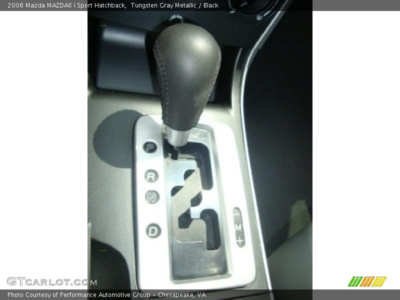 Tungsten Gray Metallic / Black 2008 Mazda MAZDA6 i Sport Hatchback