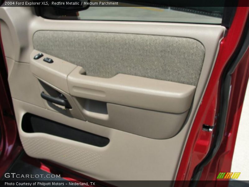 Redfire Metallic / Medium Parchment 2004 Ford Explorer XLS