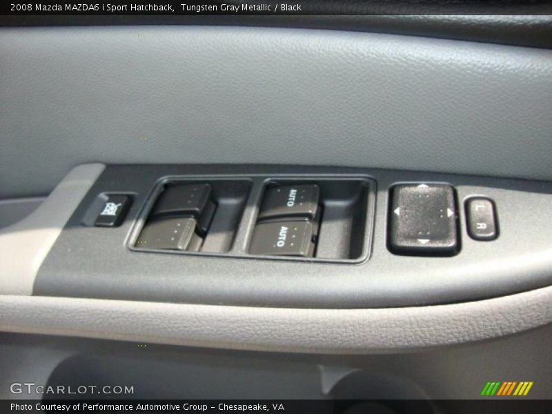Tungsten Gray Metallic / Black 2008 Mazda MAZDA6 i Sport Hatchback