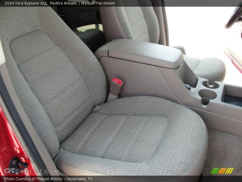 Redfire Metallic / Medium Parchment 2004 Ford Explorer XLS