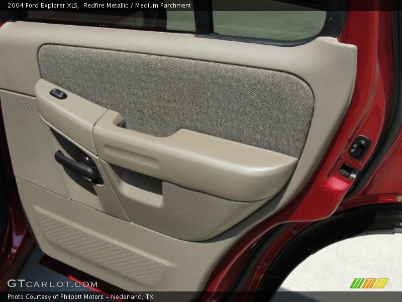 Redfire Metallic / Medium Parchment 2004 Ford Explorer XLS