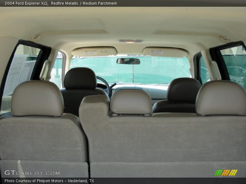 Redfire Metallic / Medium Parchment 2004 Ford Explorer XLS