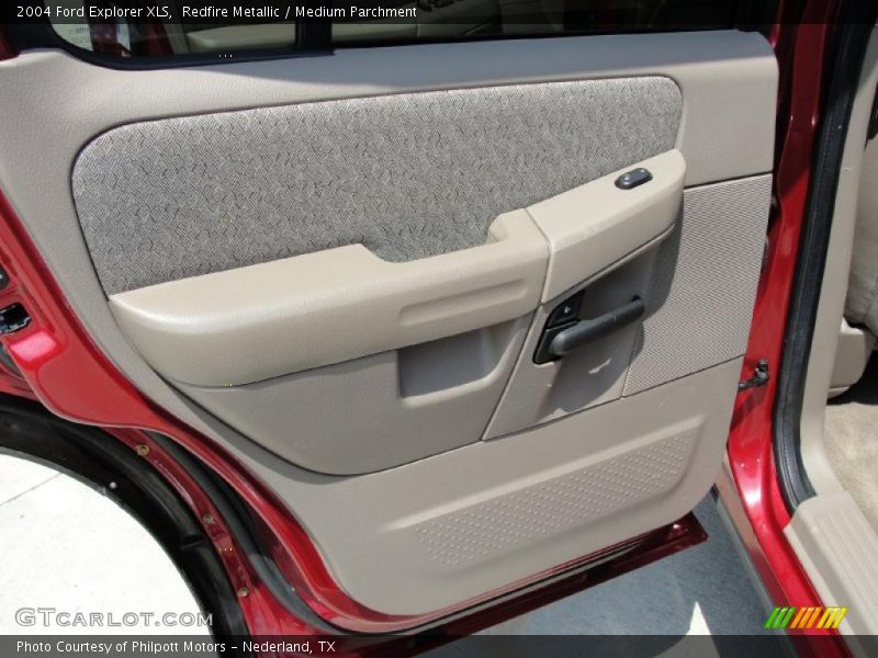 Redfire Metallic / Medium Parchment 2004 Ford Explorer XLS