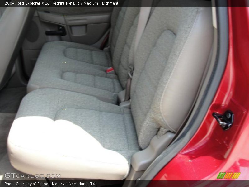 Redfire Metallic / Medium Parchment 2004 Ford Explorer XLS