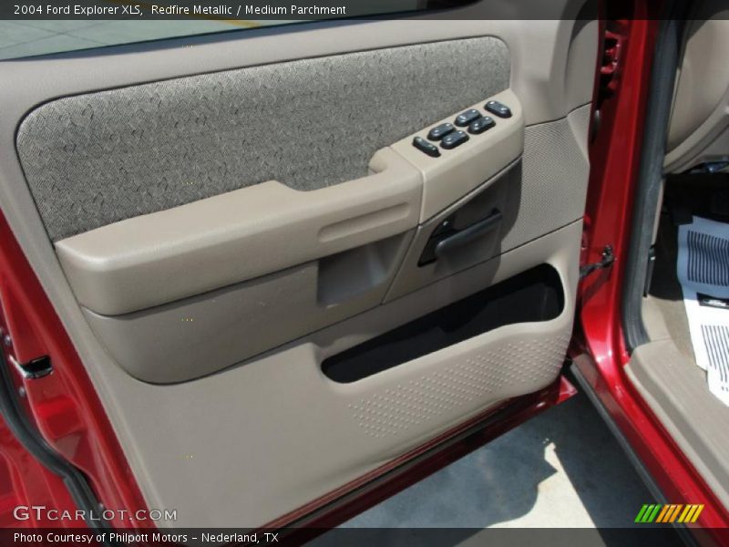 Redfire Metallic / Medium Parchment 2004 Ford Explorer XLS