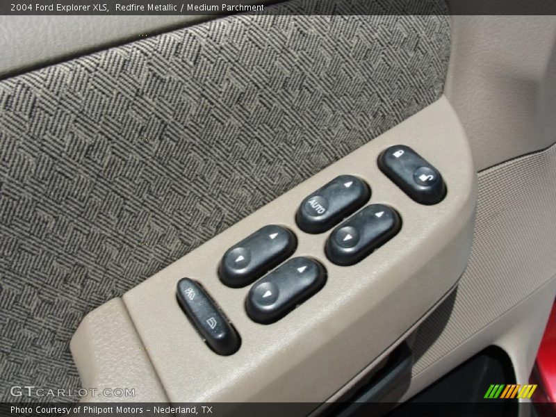 Redfire Metallic / Medium Parchment 2004 Ford Explorer XLS