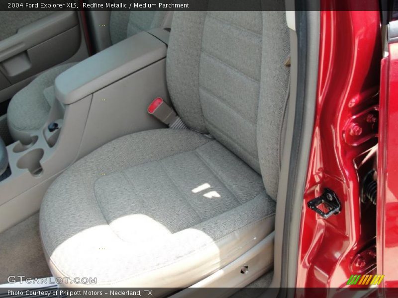 Redfire Metallic / Medium Parchment 2004 Ford Explorer XLS