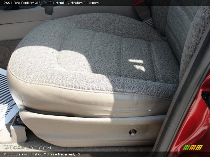 Redfire Metallic / Medium Parchment 2004 Ford Explorer XLS