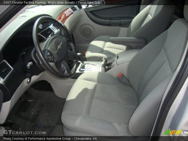 Bright Silver Metallic / Pastel Slate Gray 2007 Chrysler Pacifica Touring