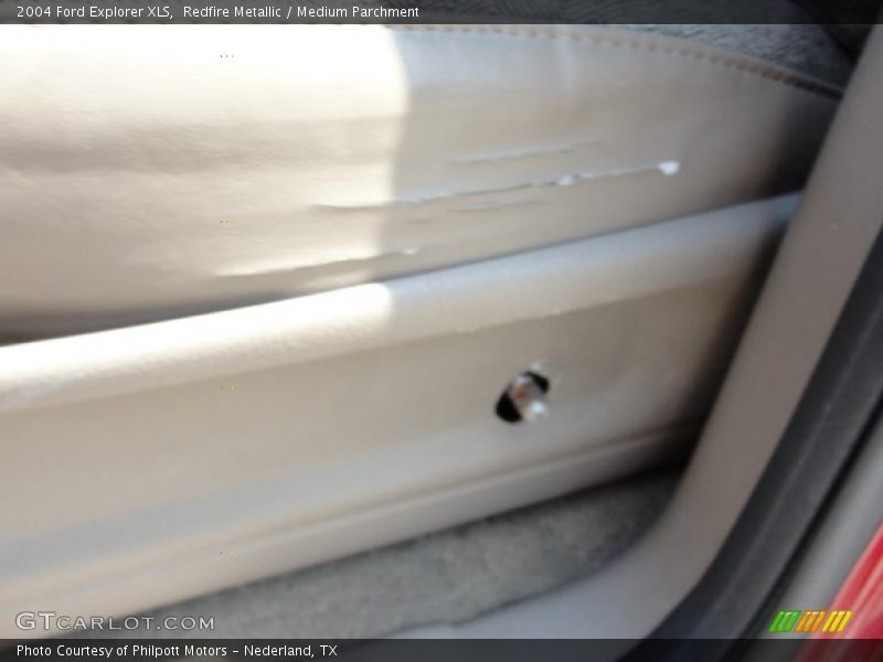 Redfire Metallic / Medium Parchment 2004 Ford Explorer XLS