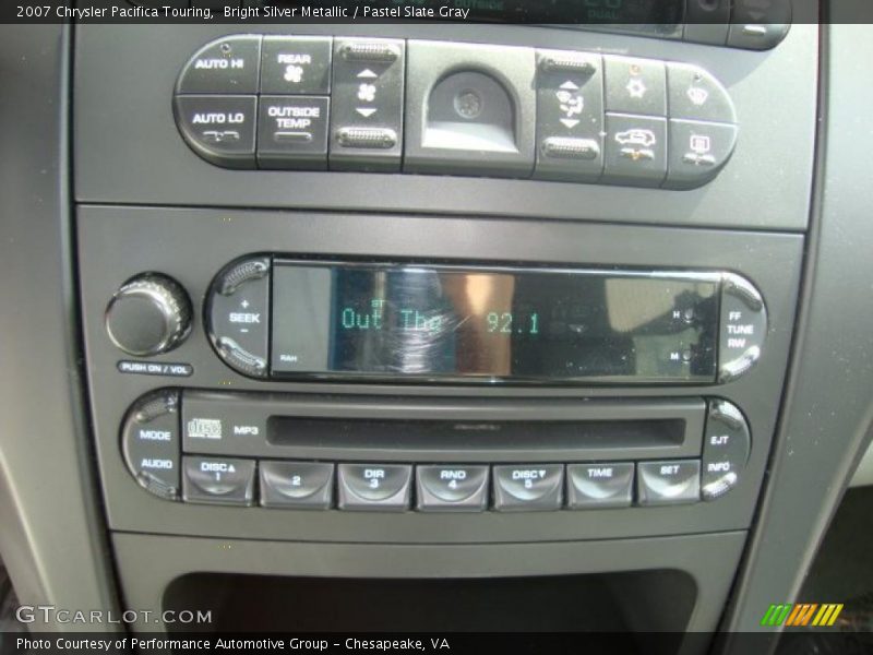 Bright Silver Metallic / Pastel Slate Gray 2007 Chrysler Pacifica Touring