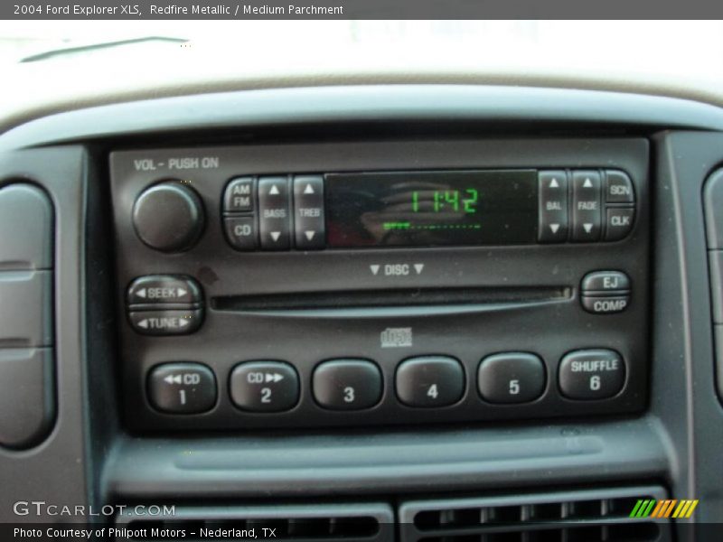 Redfire Metallic / Medium Parchment 2004 Ford Explorer XLS