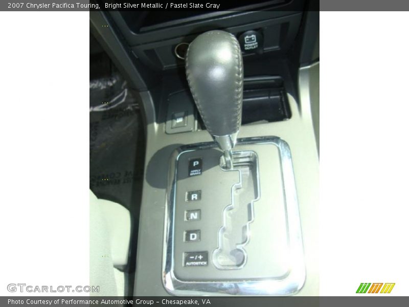 Bright Silver Metallic / Pastel Slate Gray 2007 Chrysler Pacifica Touring