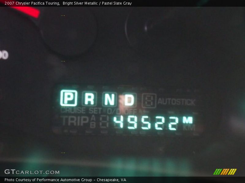 Bright Silver Metallic / Pastel Slate Gray 2007 Chrysler Pacifica Touring