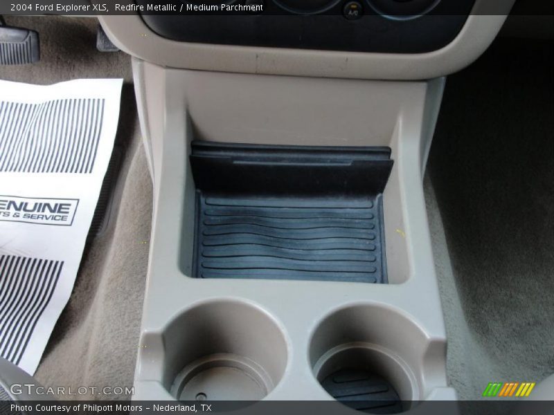 Redfire Metallic / Medium Parchment 2004 Ford Explorer XLS