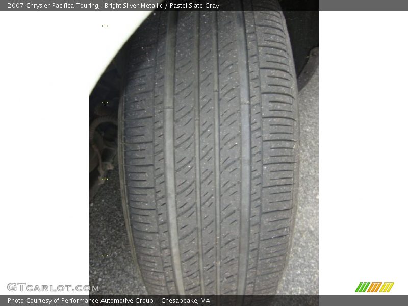 Bright Silver Metallic / Pastel Slate Gray 2007 Chrysler Pacifica Touring