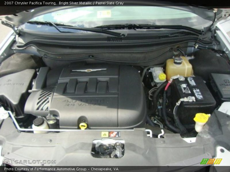 Bright Silver Metallic / Pastel Slate Gray 2007 Chrysler Pacifica Touring