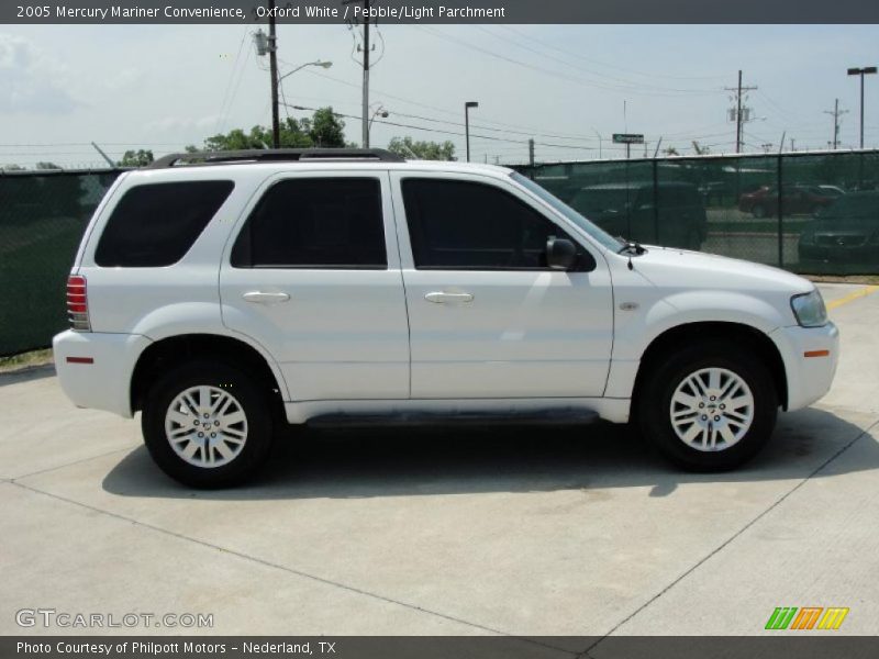Oxford White / Pebble/Light Parchment 2005 Mercury Mariner Convenience