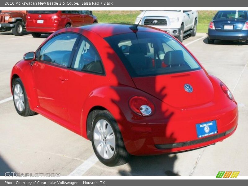 Salsa Red / Black 2010 Volkswagen New Beetle 2.5 Coupe