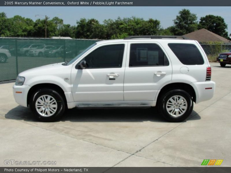 Oxford White / Pebble/Light Parchment 2005 Mercury Mariner Convenience