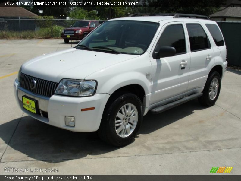 Oxford White / Pebble/Light Parchment 2005 Mercury Mariner Convenience