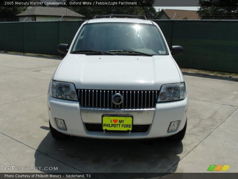 Oxford White / Pebble/Light Parchment 2005 Mercury Mariner Convenience