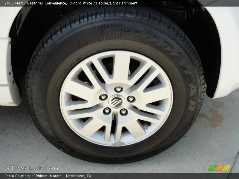 Oxford White / Pebble/Light Parchment 2005 Mercury Mariner Convenience