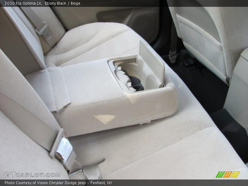 Ebony Black / Beige 2010 Kia Optima LX