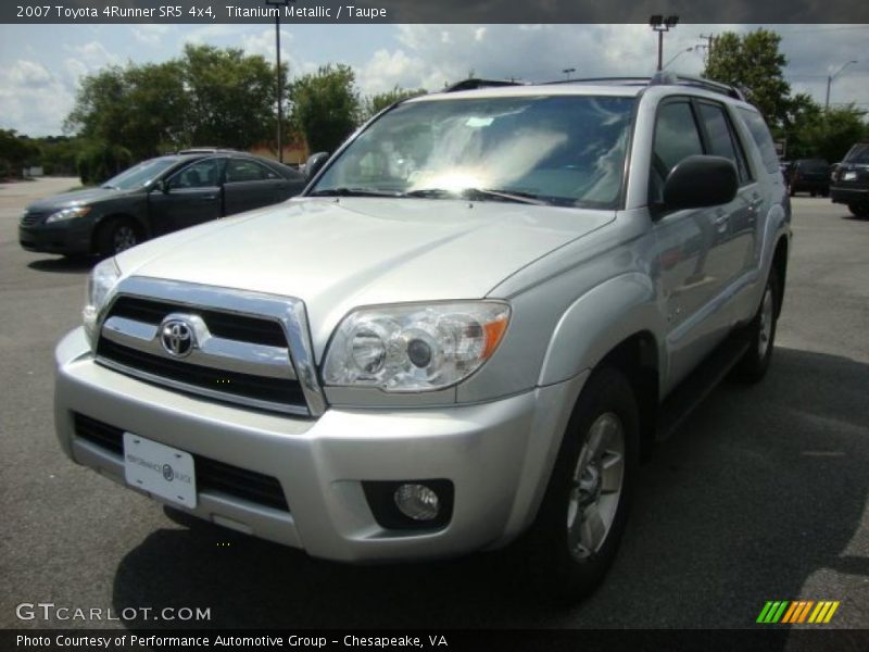 Titanium Metallic / Taupe 2007 Toyota 4Runner SR5 4x4
