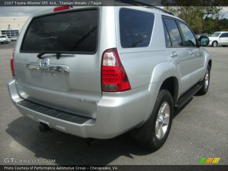 Titanium Metallic / Taupe 2007 Toyota 4Runner SR5 4x4