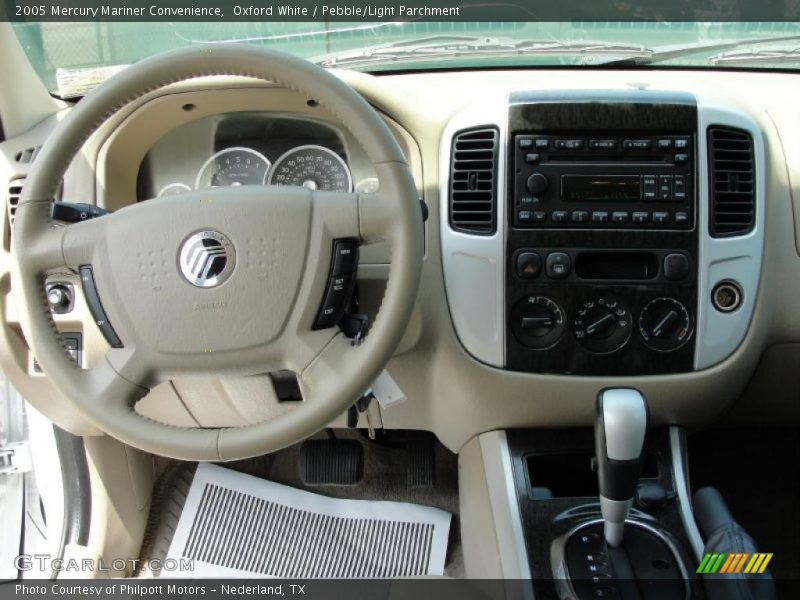 Oxford White / Pebble/Light Parchment 2005 Mercury Mariner Convenience