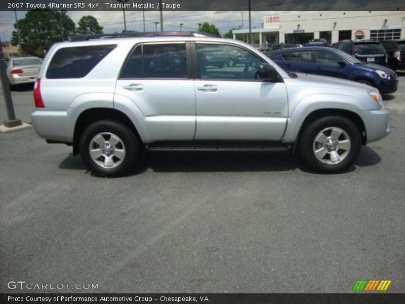 Titanium Metallic / Taupe 2007 Toyota 4Runner SR5 4x4