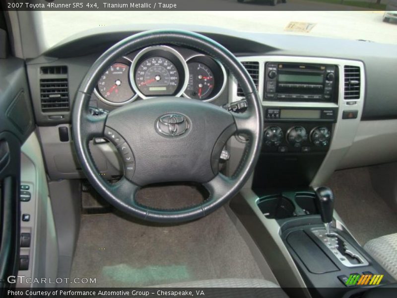 Titanium Metallic / Taupe 2007 Toyota 4Runner SR5 4x4