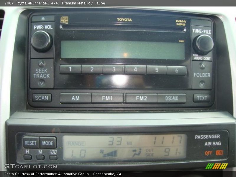 Titanium Metallic / Taupe 2007 Toyota 4Runner SR5 4x4