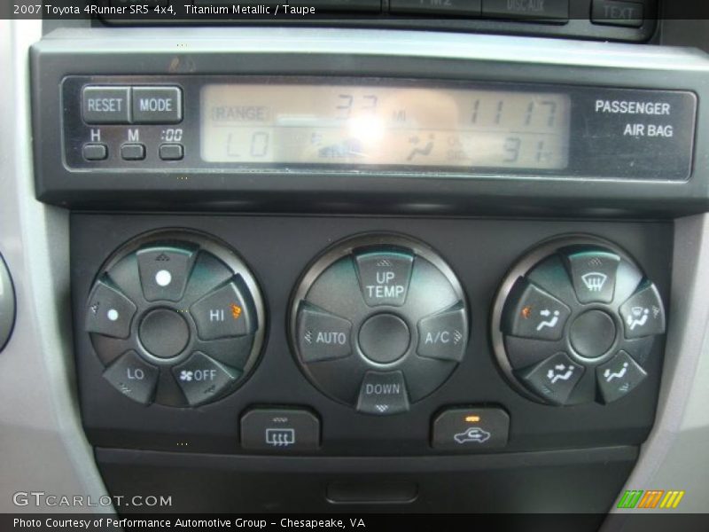 Titanium Metallic / Taupe 2007 Toyota 4Runner SR5 4x4