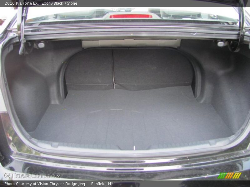 Ebony Black / Stone 2010 Kia Forte EX